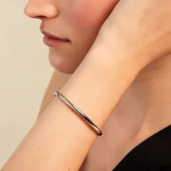 Histoire d'Or Bracelet Jonc Seville acier blanc Hot