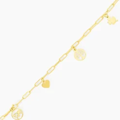 Histoire d'Or Bracelet Jonc Taola Argent Doré New