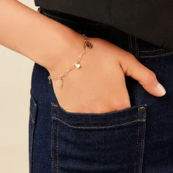 Histoire d'Or Bracelet Jonc Taola Argent Doré New