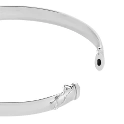 Histoire d'Or Bracelet Jonc Thaira Argent Blanc Hot