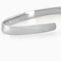 Histoire d'Or Bracelet Jonc Two Argent Blanc Hot