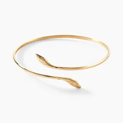 Histoire d'Or Bracelet Jonc Wandala Plaqué Or Jaune Sale