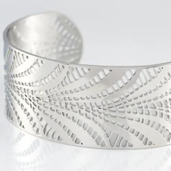 Histoire d'Or Bracelet Jonc Wilson Acier Blanc acier argenté Online