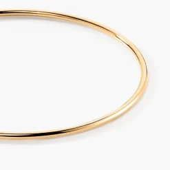 Histoire d'Or Bracelet Jonc Xylina Fil Rond Lisse Or Jaune Hot