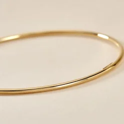 Histoire d'Or Bracelet Jonc Xylina Fil Rond Lisse Or Jaune Hot