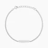 Histoire d'Or Bracelet Jordana Argent Blanc Sale