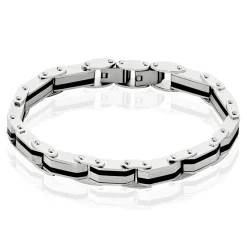 Histoire d'Or Bracelet Jordi Acier Bicolore Online