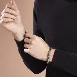 Histoire d'Or Bracelet Jordi Acier Bicolore Online