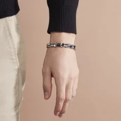 Histoire d'Or Bracelet Jordi Acier Bicolore Online
