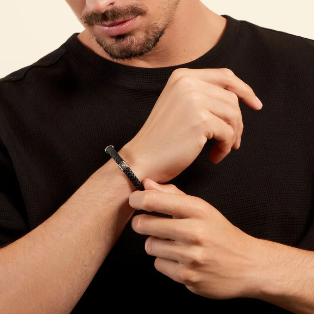 JOURDAN Bracelet Acier Vis Or Discount