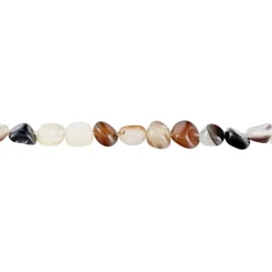 JOURDAN Bracelet Boreal Argent Blanc Jade argent blanc jade marron New