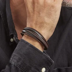 JOURDAN Bracelet Byron Acier Blanc Clearance