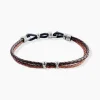 JOURDAN Bracelet Colibri Acier Marron Best