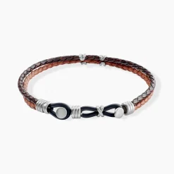 JOURDAN Bracelet Colibri Acier Marron Best