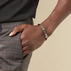 JOURDAN Bracelet Corelieae Acier Bicolore Discount