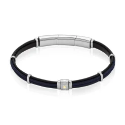 JOURDAN Bracelet Cuir Noir Online