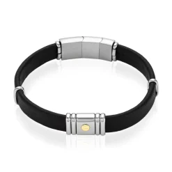 JOURDAN Bracelet Cuir Noir Online