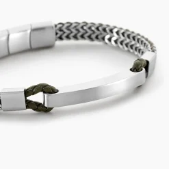 JOURDAN Bracelet Donovan Acier Argenté Hot