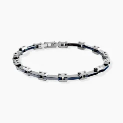 JOURDAN Bracelet Iain Acier Argenté