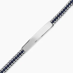 JOURDAN Bracelet Joscelin Acier Argenté Clearance