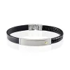 JOURDAN Bracelet Vittorio Acier Blanc Discount