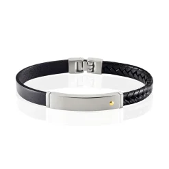 JOURDAN Bracelet Vittorio Acier Blanc Discount