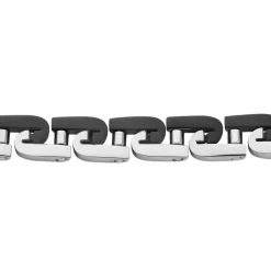 JOURDAN Bracelet Wild Acier Blanc Et Noir Hot