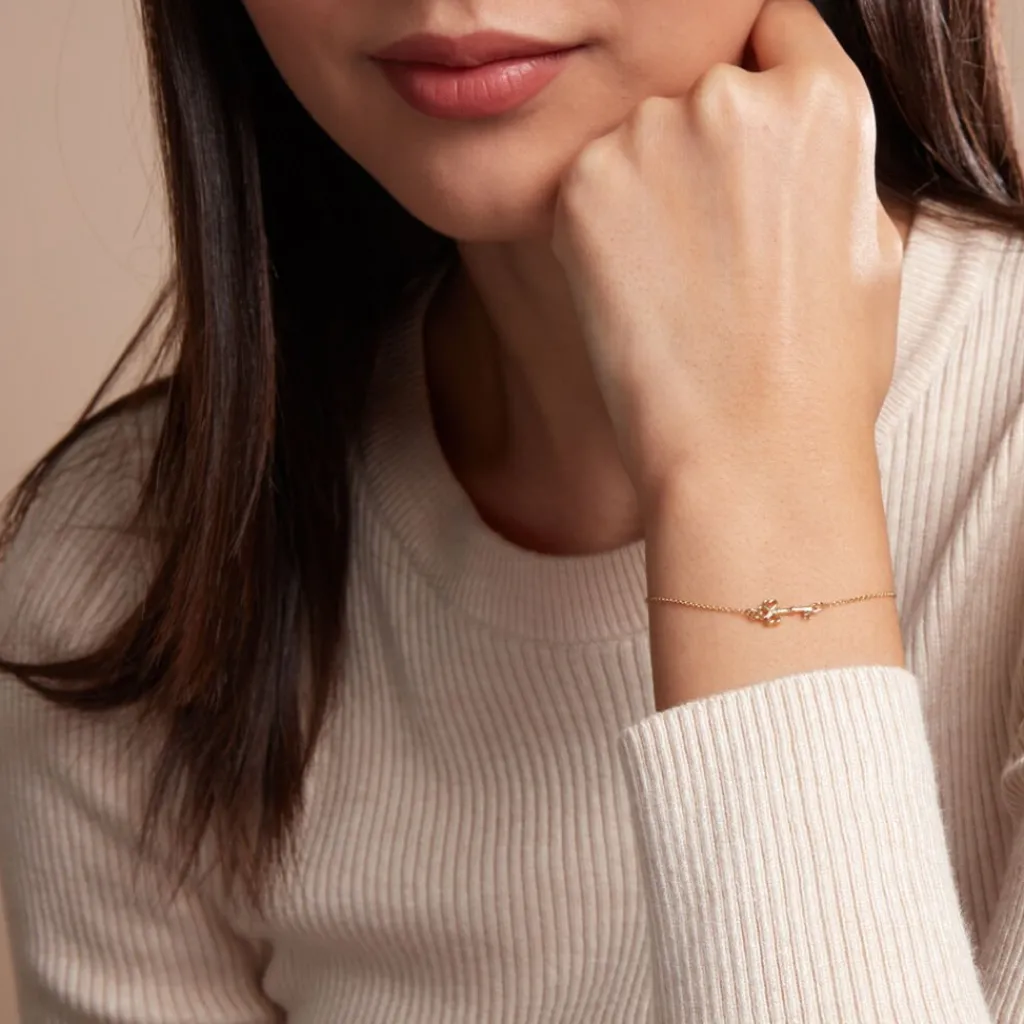 Histoire d'Or Bracelet Kayley Or Jaune Clearance