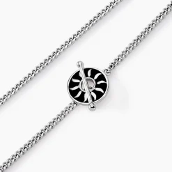 Histoire d'Or Bracelet Keenan Argent Blanc Discount