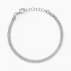 Histoire d'Or Bracelet Kelline Argent Blanc Discount