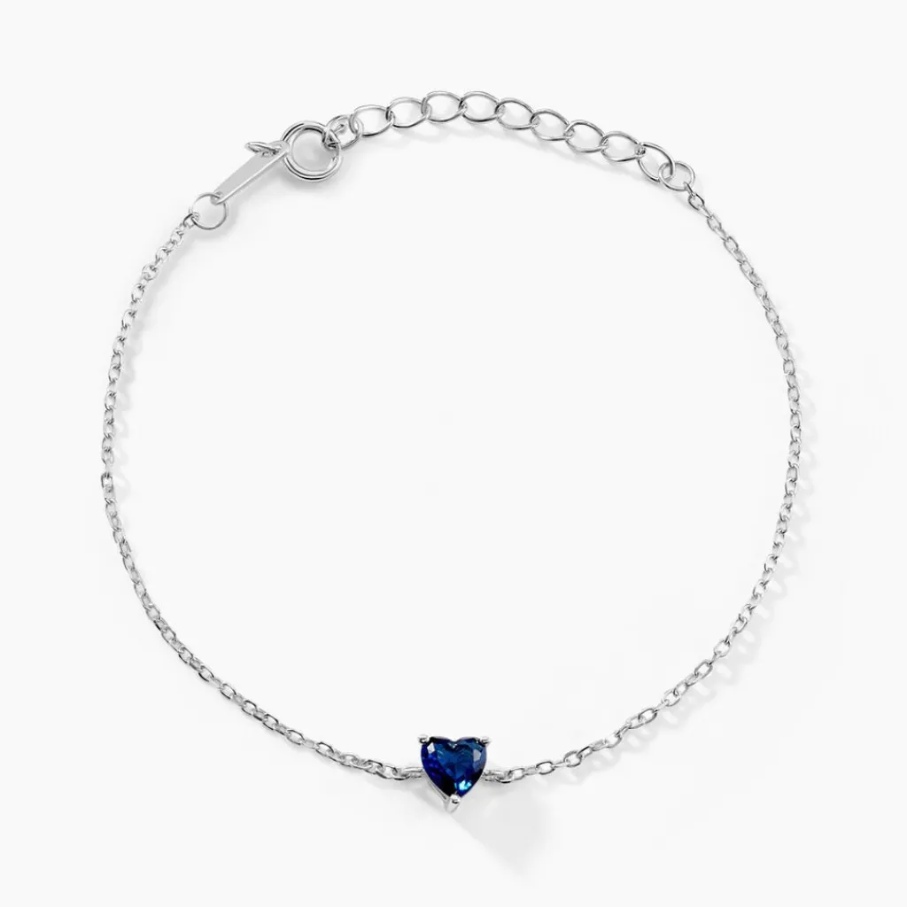 Histoire d'Or Bracelet Kelvyn Argent Blanc Oxyde Discount