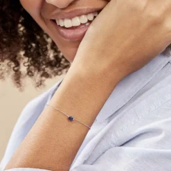 Histoire d'Or Bracelet Kelvyn Argent Blanc Oxyde Discount