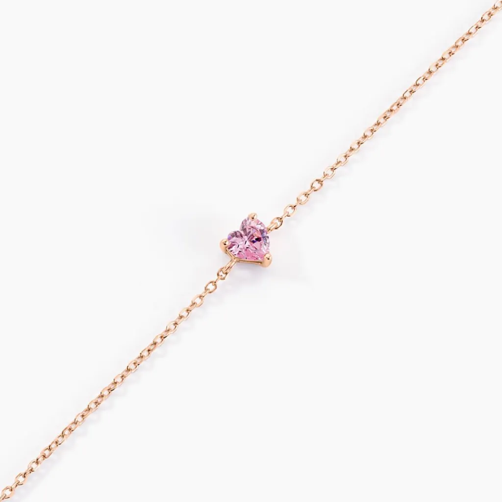 Histoire d'Or Bracelet Kelvyn Argent Rose Oxyde De Zirconium argent rose oxyde rose