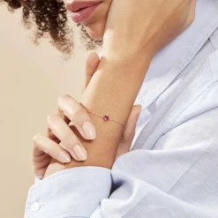 Histoire d'Or Bracelet Kelvyn Argent Rose Oxyde Online