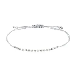 Histoire d'Or Bracelet Kelynaae Argent Blanc Oxyde De Zirconium New