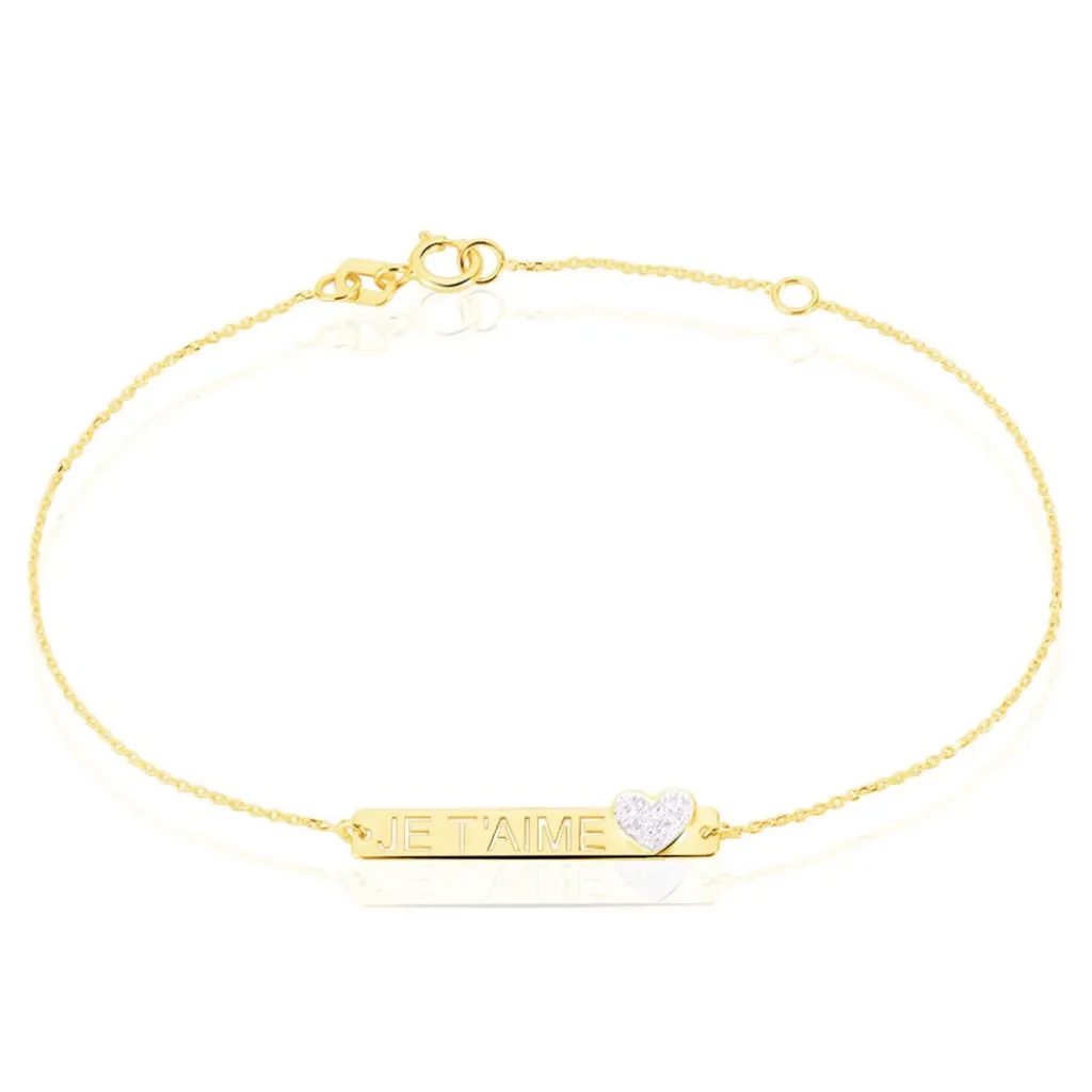 Histoire d'Or Bracelet Kimia Or Jaune Hot