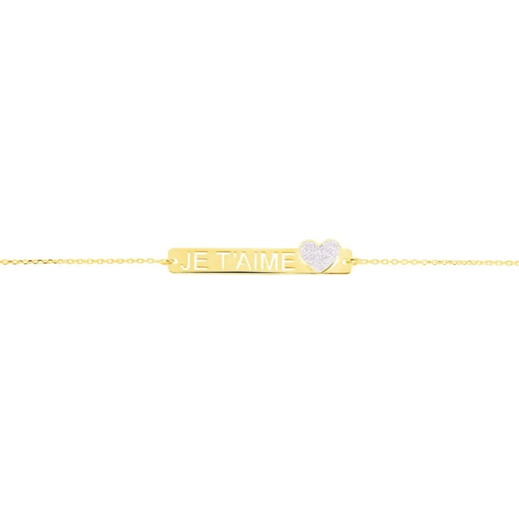 Histoire d'Or Bracelet Kimia Or Jaune Hot