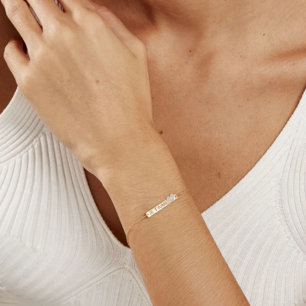 Histoire d'Or Bracelet Kimia Or Jaune Hot