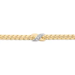 Histoire d'Or Bracelet Lamyae Plaqué Or Jaune Oxyde De Zirconium Clearance