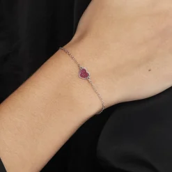 Histoire d'Or Bracelet Lara Argent Blanc