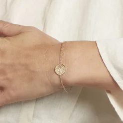 Histoire d'Or Bracelet Laurina Plaqué Or Jaune Oxyde De Zirconium