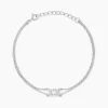 Histoire d'Or Bracelet Laurine Argent Blanc Oxyde De Zirconium Online