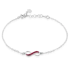 Histoire d'Or Bracelet Leevi Argent Blanc Clearance