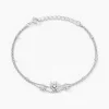 Histoire d'Or Bracelet Leila Argent Blanc Oxyde De Zirconium New