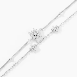 Histoire d'Or Bracelet Leila Argent Blanc Oxyde De Zirconium New