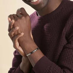 Histoire d'Or Bracelet Leonard Acier Bicolore New