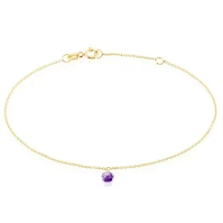 Histoire d'Or Bracelet Les Audacieuses Or Jaune Améthyste or jaune améthyste violet Discount