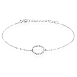 Histoire d'Or Bracelet Lidig Argent Oxyde De Zirconium Sale
