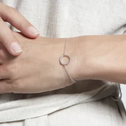 Histoire d'Or Bracelet Lidig Argent Oxyde De Zirconium Sale