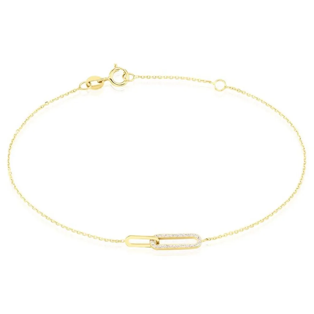 Histoire d'Or Bracelet Link Or Jaune